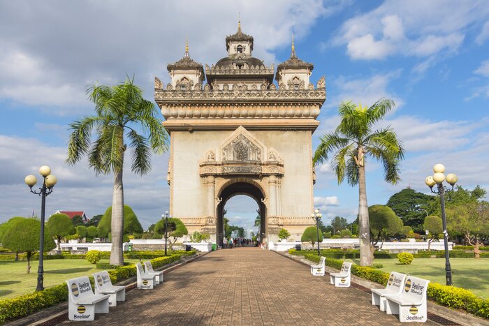 Patuxai Victory Gate in Vientiane